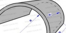 Конич. звено №90 R =1,25 м