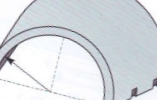 Конич. звено №82 R = 1 м